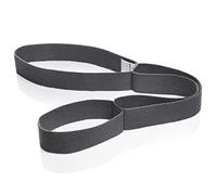 BODYMATE Stretching band with 3 loops, total approx. 75 cm long, 3.8 cm wide, made from 100% natural cotton