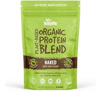 BodyMe Organic Vegan Protein Powder with Raw Cacao (1Kg - 30 Servings) Additive-Free, Dairy-Free, Sugar Free, Sweetener Free. 23g Complete Plant- Protein, Muscle Performance and Recovery.