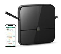 BodyPedia Bluetooth Body Composition Smart Scales, Body Composition Scale with 97% Accuracy, Digital Bathroom Body Composition Analyzer with APP, 8-Point Tactile Electrode System