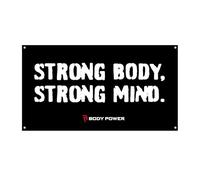 Bodypower Strong Body, Strong Mind Gym Flag