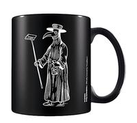 Bodyruiner Mug (Plague Doctor Design) 11oz Ceramic Black Mug - Official Merchandise
