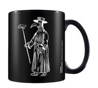 Bodyruiner Plague Doctor Mug Black/white (12Cm X 10.5Cm X 8.7Cm)