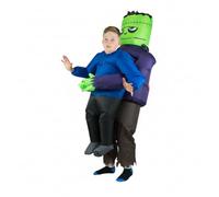 Bodysocks Fancy Dress Inflatable Frankenstein Monster Lift You Up Costume for Kids