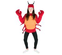 Bodysocks Kids Crab Costume