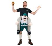 Bodysocks Piggyback Lederhosen Costume