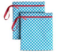 Bodysurf Wet Bag for Babies, Toddlers, Kids, 2 Pack Large Reusable Wet Bag for Swimsuits, Diapers, Nursery, Gym, Laundry, Waterproof Diaper Bag, Accessories and Baby Travel Essentials