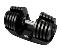 BodyTech Quick adjustable dumbbell set 88LBS 40KG Black Anti slip metal handle 1pcs 16 in 1 Strength Training and Fitness Workouts with free weight adjustment Suitable for Home Gym Space saver