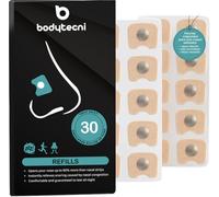 Bodytecni PRO EDITION Replacement Patches for Magnetic Nose Strips | Extra Strong Hypoallergenic Medical Adhesive | Sweat and Water Resistant | 60 Patches with Maximum Support for Sports and Sleep