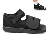 BODYTONIX Post Op Shoe Square Open Toe Broken Toe Boot Medical Boot For Foot Support For Broken Foot And Foot Fracture Boot - NHS Style Broken Toe Support - UK up to 5