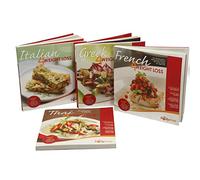 Bodytrim 4 X Diet Cook Books French Greek Italian Thai with DVD Weight Loss Book