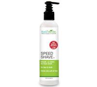 BodyVerde Speed Shave - Easy Waterless Lotion, Saves Time, Unisex, Face & Body, Gentle Natural Formula