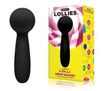 Bodywand Lollies Lolli Mini Massager Wand Black