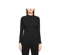 BODYWEAR LTD - New Ladies Turtle Neck Long Sleeved Stretch Plain Polo Top Womens Jumper - Casual Wear - Roll Neck - Winter Wear (Black, UK Size M/L)