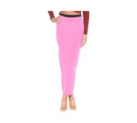 BODYWEAR LTD - Womens Ladies High Elasticated Waisted Gypsy Stretchy Bodycon Long Maxi Skirt Party Club Night Out Maxi Long Pencil Skirts (Baby Pink_20)
