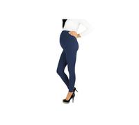 BODYWEAR LTD Womens Maternity Leggings - Over Bump (Navy Blue, UK Size 12 - M/L)