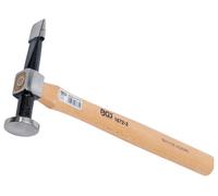 Bodywork Hammer 420g, Round/Flat Head, Wood Handle