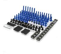 Bodywork Kits Motorbike Fairing Bolts Nuts Kit For Y-AMAHA FZR400 RR/RRSP FZR600 FZR750R FZR100 For GENESIS DT230 For LANZA Body Fastener Clips Screw parts(Blue)