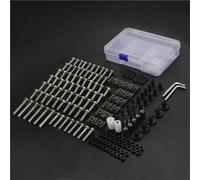 Bodywork Screws Complete Full Fairing Screws For KAWASAKI ZX1400 ZX25R ZX636R ZX14R ZX14 ZX12R Motorcycle Bolts Kit Nuts Clips(Silver)