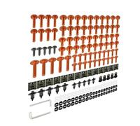 Bodywork Screws For H-ONDA 919 599 CB919 CB900F For Hornet 900 VTR1000F TR1000S VTR1000SP RC51 Motorcycle Fairing Bolts Kit Bodywork Screws Nut Accessories(Orange)