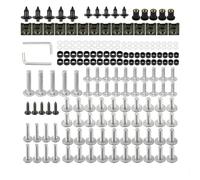 Bodywork Screws Motorcycle Accessories For H-ONDA GL1500C GL1500CD GL1500CF GL1500CT NRX1800 For Valkyrie Fairing Bolt Screws Kit Nut Clips(Silver)