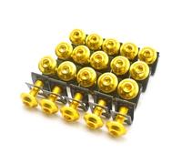 Bodywork Screws Motorcycle Compatible With Suzuki For GSXR 600 750 1000 1300 20PCS Motorcycle Accessories Fairing Screw For Bolt Windscreen Screw Motorbike Screws Cowls