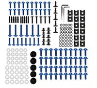 Bodywork Screws Motorcycle Fairing Bolts Nuts Kit For SUZUKI GSF1250 GSF1250S GSF125S GSF250 BKING Body Fastener Clips Screw(Blue)