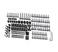 Bodywork Screws Universal Motorcycle Bodywork Fairing Bolts Accessories For H-ONDA VT750CD VTR1000F XADV750 XADV 750 Screws Bolt Kit(Grey)