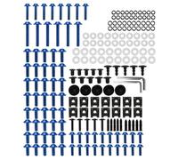 Bodywork Screws Windscreen Screws Bodywork Fasteners For H-ONDA XADV 750 CBR650R CBR600RR CBR1000RR CRF1000L Motorcycle Fairing Bolt Kit(Blue)