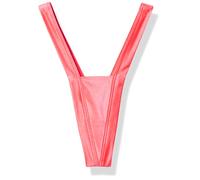 BODYZONE Women's Heart Back Thong, Coral, One Size