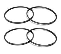 BOEEA 30oz Replacement Lid Seal Gaskets for Yeti Tumbler Mugs,Black,4PCS