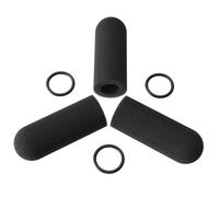 BOEEA Microphone Cover Compatible with David Clark M7A Mic Cover, M-4 / M-7 / H10 / H20 /DC PRO-X2 / PRO-2 / DC ONE-X ENC Headset Aviation Microphone Replacement Pop Filter Protector, Black
