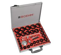 BOEHM JLB 260 PACC HOLLOW PUNCHES SET 2-60 MM + SEALING RING CUTTER 420 MM