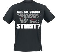 Böhse Onkelz Ach Sie Suchen Streit T-Shirt black 5XL