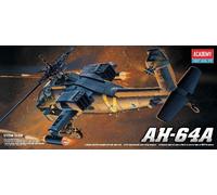 Boeing AH-64A Apache Helicopter 1:72 Plastic Model Kit Academy
