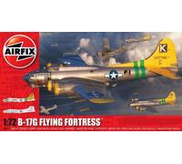 Boeing B-17G Flying Fortress Airfix Classic Kit Model Aircraft 1:72 Scale 245pcs
