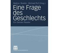 Boekle - Eine Frage des Geschlechts Ein Gender-Reader - New paperbac - X555z