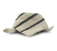 Boel&Jan - Mandela Stripe Napkin 40x40 cm 4-pack, Black / Nature - Black