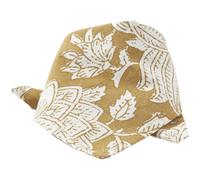 Boel&Jan - Yasmine Napkin 35x35 cm 2-pack, White / Camel - White