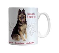 Boelter Brands German Shepherd Ceramic Mug, 11-Ounce