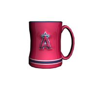 Boelter Brands MLB Los Angeles Angels Sculpted Relief Mug, 14-ounce