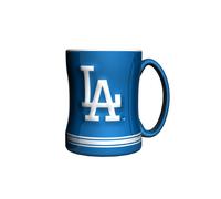 Boelter Brands MLB Los Angeles Dodgers Sculpted Relief Mug, 14-ounce