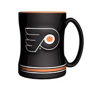 Boelter Brands NHL Philadelphia Flyers Sculpted Relief Mug, 14-Ounce