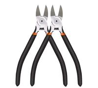 BOENFU Wire Cutters 2 Pack Flush Cutters 6 Inch Pr