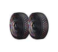 Boenoea Bike Handlebar Tapes Road Mountain Bike Bar Tapes, Bike Bicycle Cycling Handlebar Grip Tape Wraps Adhesive Back with Bar Plugs