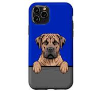 Boerboel Funny Peeking Pocket Puppy Dog Lover Case for iPhone 11 Pro