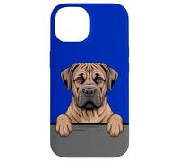 Boerboel Funny Peeking Pocket Puppy Dog Lover Case for iPhone 14