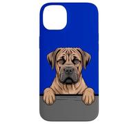 Boerboel Funny Peeking Pocket Puppy Dog Lover Case for iPhone 14 Plus