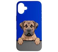 Boerboel Funny Peeking Pocket Puppy Dog Lover Case for iPhone 16 Plus