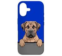 Boerboel Funny Peeking Pocket Puppy Dog Lover Case for iPhone 17