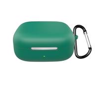 BoerHang Case Compatible with Honor Choice Earbuds Clip, Silicone Shockproof Protective Case [Front LED Visible].Dark green